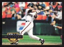 1994 Pinnacle   Matt Williams #298 San Francisco Giants