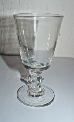 Altes Kutscherglas Wachtmeisterglas Weinglas Glas Schnapsglas Biedermeier Nr. 2 - Bild 1 von 4