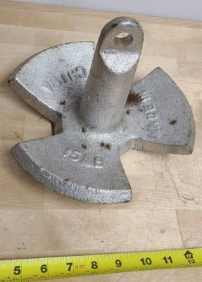 Ancla de río Attwood pintada de aluminio de 15 lb Foto 1 de 4