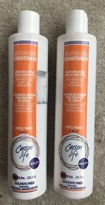 Lote de 2 Acondicionadores Revitalizantes Carson Life-Natural/Sin Sulfatos-Paso 2 Foto 1 de 4