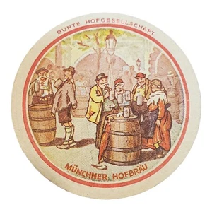 Munchen Hofbrauhaus Seit 1589 Bunte Hofgesellschaft Muchner Hofbrau Printed... - Picture 1 of 4