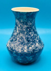 vintage Holkham Studio Pottery sponged Vase Signed JR Jeremy Raven 1995-96