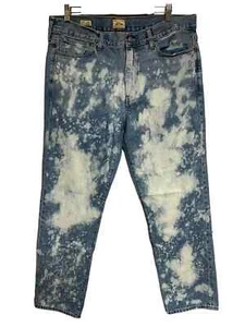J.Crew Classic Straight Size 35x32 Japanese Selvedge Bleached Denim Jeans - Picture 1 of 7