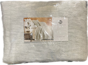 Hotel Collection 4oo TC 100% Pima Cotton Coastal Seaglass Coverlet  FULL / QUEEN