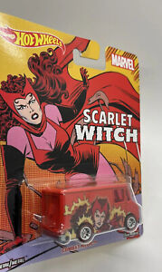 Hot Wheels Scarlet Witch Combat Medic Marvel real riders 2016