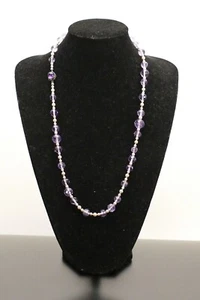 feines Collier Halskette antik JUGENDSTIL art nouveau Ära Amethyst Orient Perlen - Bild 1 von 8