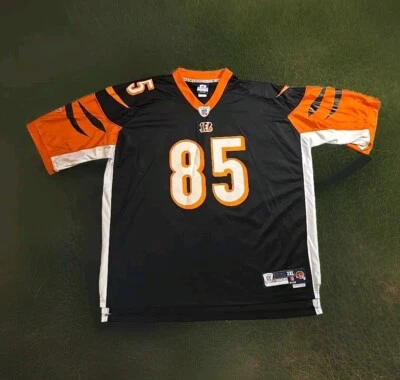 Camiseta Reebok Auténtica De Colección Cincinnati Bengals Chad Johnson Talla 3XL NFL Foto 1 de 4