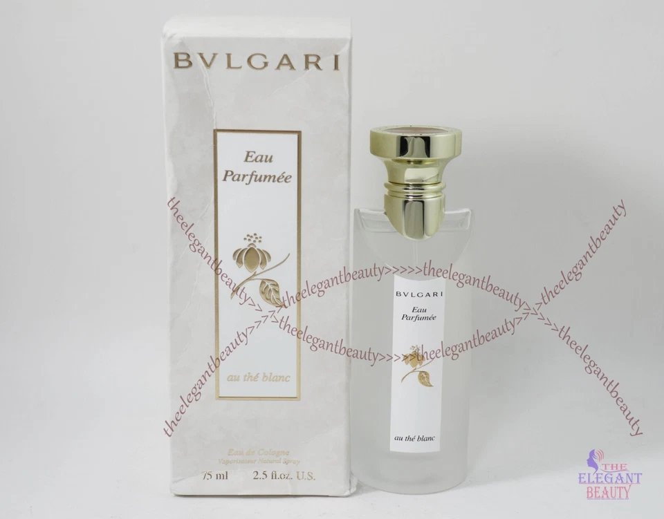 Bvlgari Au The Blanc Eau De Cologne Spray 2.5oz/75ml Nuevo En Caja Dañada Foto 1 de 1