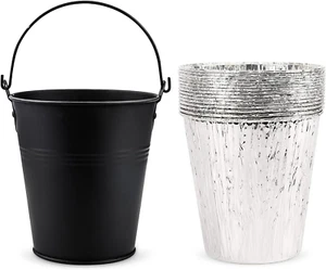 Qulimetal Drip Bucket and 15-Pack Disposable Foil Liners for Oklahoma Joe'S, Tra - Picture 1 of 12