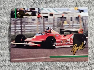 1992 Grid Motorcard Formula 1 Gilles Villeneuve #155 - Picture 1 of 2