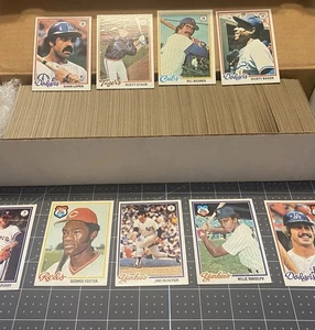 1978 Topps Baseball Partial Set (677/726) EX   PS783 - Picture 1 of 1