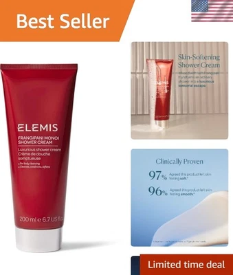 Indulge in Hydration: Frangipani Monoi Luxurious Shower Cream 6.7 Fl Oz - Image 1 of 4