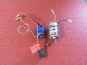 Traxxas XL5 LVD ESC W/ iD Plug & Titan 12T 550 Motor Slash Rustler Bandit. #1046 - Picture 1 of 19