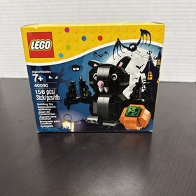 Lego Halloween Set Bat & Pumpkin 40090 Retired Building Kit SEALED