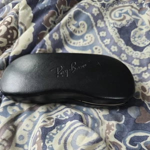 Authentic Ray Ban Large Hard Protective Clamshell Eyeglasses Sunglass Case - Picture 1 of 8