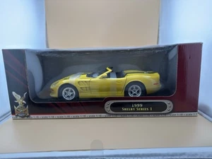 Road Signature 1:18 Shelby 1999 Series 1 Yellow Diecast Model Car 92428 NIB - Picture 1 of 7