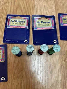 Lot Of 4 Kreinik Blending Filament - Picture 1 of 6
