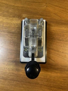 HI-MOUND HK-702 Morse Key with Marble Base Vintage Telegraph Key Parts - Picture 1 of 5