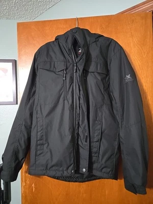 Zeroxposur Men's Black Long Sleeves Pockets Zipper Jacket Size Small - Image 1 of 4