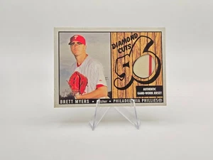 Brett Myers 2003 Bowman Heritage Diamond Cuts Patch #SC-BM Phillies - Bild 1 von 2
