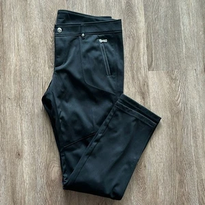 NWT Bogner Black Gele Golf Pants Size 12  - Picture 1 of 8