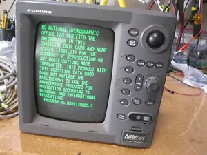 Furuno RDP-127 Navnet VX1 Radar 10" CRT Display - Bild 1 von 6