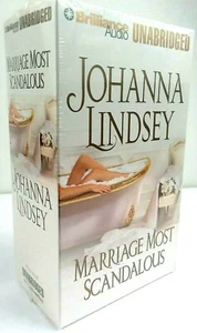 Johanna Lindsey Marriage Most Scandalous Audiobook on Cassette NEW UNABRIDGED - Imagen 1 de 5