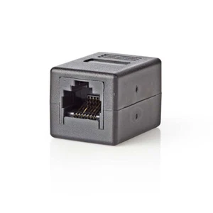 Adattatore di Rete CAT6 RJ45 (8P8C) Femmina - RJ45 (8P8C) Femmina Nero - Foto 1 di 1
