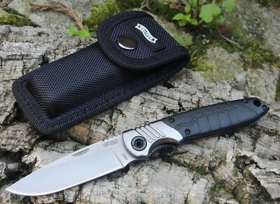 Walther Messer Every Day Knife EDK Taschenmesser Nagelhau 440C Stahl + Etui