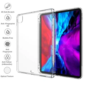 For iPad Pro 12.9inch 3/4/5/6th Gen New TPU Shockproof Tablet Case Cover - Picture 1 of 14