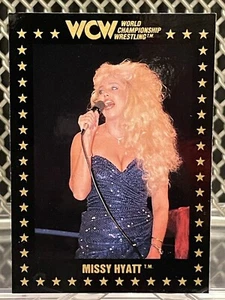 1991 Missy Hyatt WCW Marketing Wrestling Card #41 WWE Hot Diva Manager Valet NWA - Picture 1 of 6