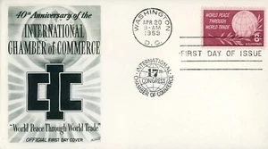 US 1129 Chamber of Commerce Fleetwood FDC - Picture 1 of 2