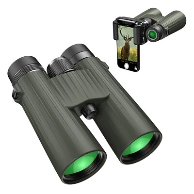 12x Zoom HD Waterproof Adventure Binoculars - Image 1 of 4