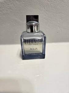 CALVIN KLEIN ETERNITY AQUA MINIATURE MINI MEN .5 OZ 15 ML EAU DE TOILETTE SPLASH - Picture 1 of 1
