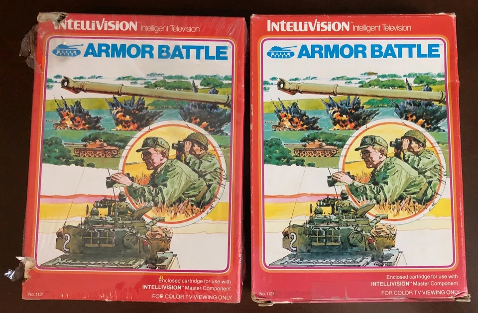 Armor Battle from Intellivision Inc for Intellivision CIB - Image 1 of 1