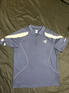 rams sideline polo Shirt Large - Picture 1 of 7