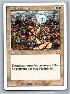 Magic The Gathering FRENCH 6th Edition Wrath of God #54/350 MTG TCG CCG Sixth - Picture 1 of 2