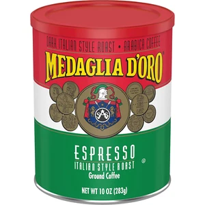 Medaglia D'Oro Italian Roast Espresso Style Ground Coffee, 10 Ounces (Pack of 12 - Picture 1 of 12