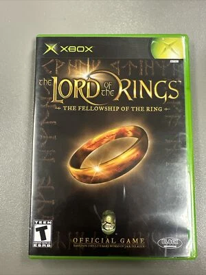 Lord Of The Rings Fellowship of the Ring  XBOX Box No Manual - Image 1 of 4