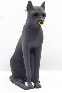 Egyptian Cat Statue  Gayer Anderson Replica | Ancient Egyptian Art | Size Option - Picture 1 of 5