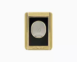 S.T. Dupont Zigarrenschneider Ständer - Schwarz & Gold - Bild 1 von 3