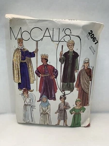 McCalls 2067 Childs Biblical Kings Period Pattern Medium 8-10 *Cut Discription* - Picture 1 of 3