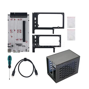 TH3P4G3 Mini External GPU Dock+Supply Case for Laptop Thunderbolt-Compatible 3/4 - Afbeelding 1 van 10