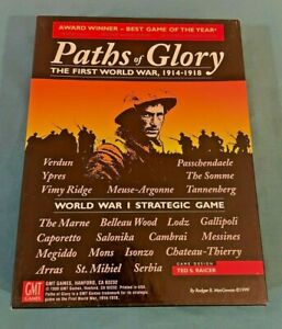 Paths of Glory | 1999 | 1st Edition - 2nd Print | GMT {UNPUNCHED_COMPLETE} RARE