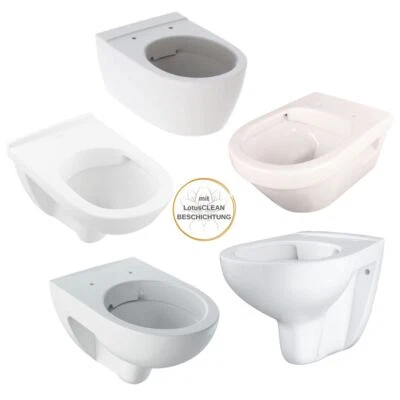 Hänge-WC Design Toilette Auswahl inkl. WC-Sitz - Bild 1 von 4