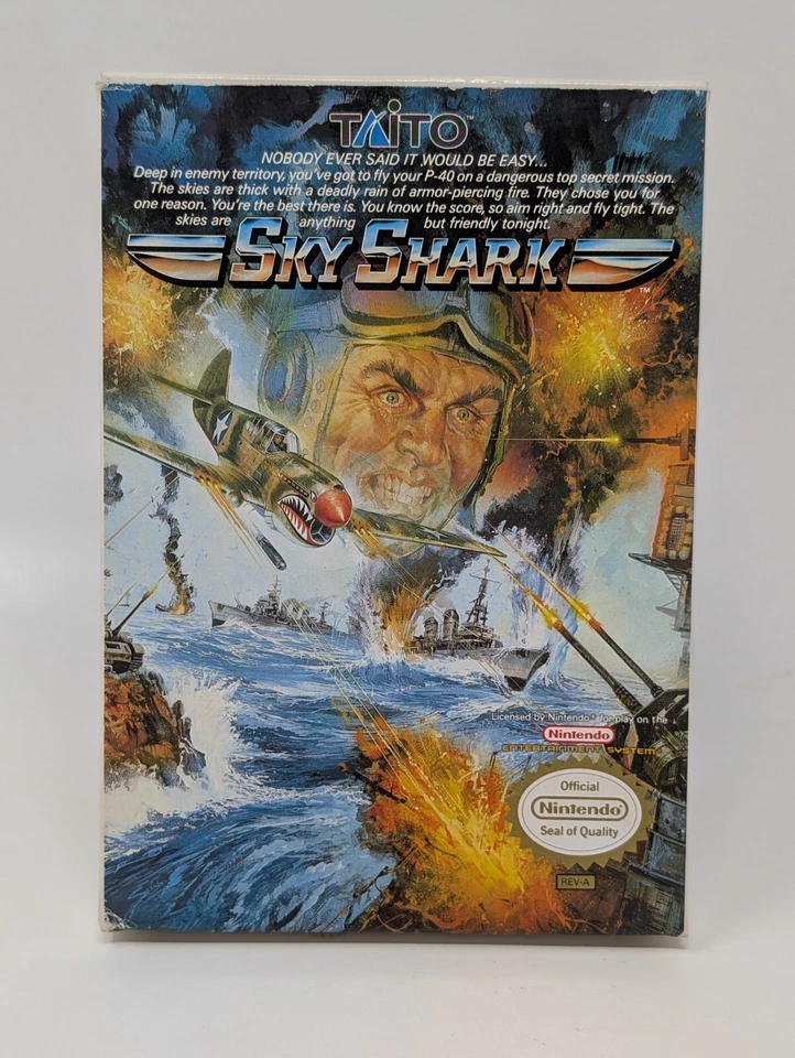 Sky Shark (Nintendo Entertainment System, 1989) - In Box No Manual - Image 1 of 4