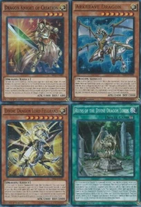 Arkbrave, Divine Dragon Lord Felgrand, Knight Creation, Ruins SR02-EN00,1,2,24 - Picture 1 of 1