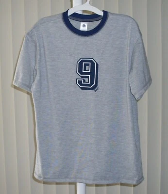 Pijama masculino top de dormir manga curta cinza lacuna novo sem etiquetas tamanho 4 - Imagem 1 de 2