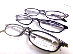 3  New Lady / Girls READING GLASSES +4.0  Thin fashion compact styles - Picture 1 of 2