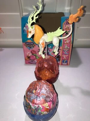 Mattel Mega Crystal Creatures SNOWPEACH Deer SERIES 3 NEW SEALED EGG - Image 1 of 4